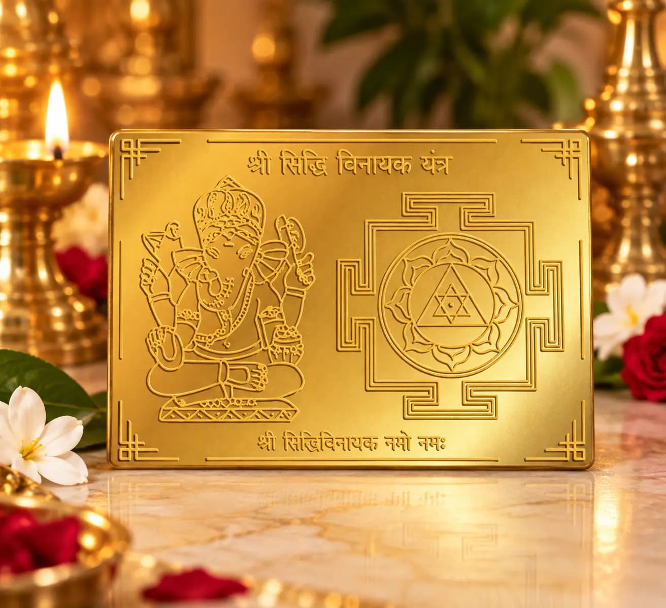 Silver Shiva Lingam Yantra