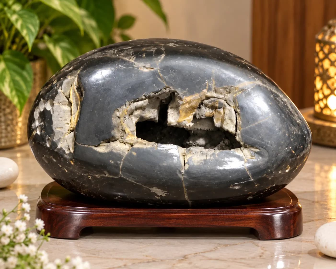 Shaligram Shila (Natural Pair)