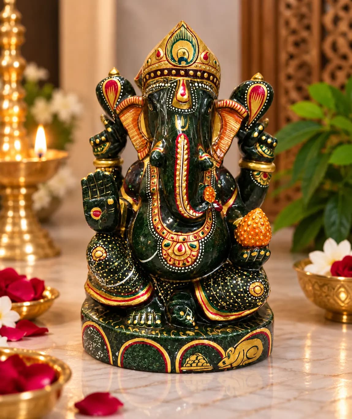 Festival Special - Black Ganesha Idol