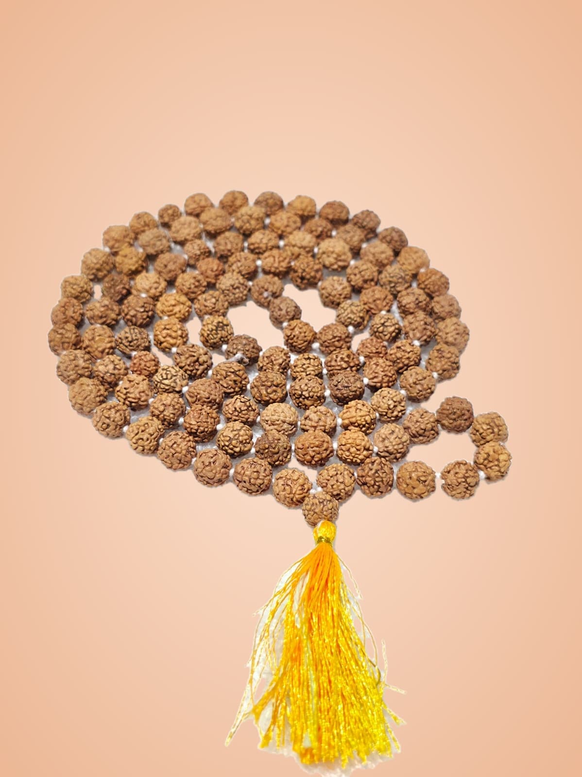 5 Mukhi Rudraksha Mala 8mm