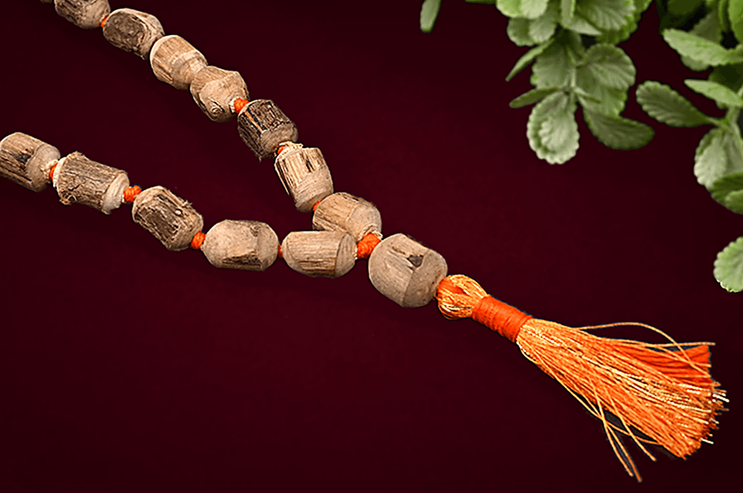 Natural Rough Tulsi Mala