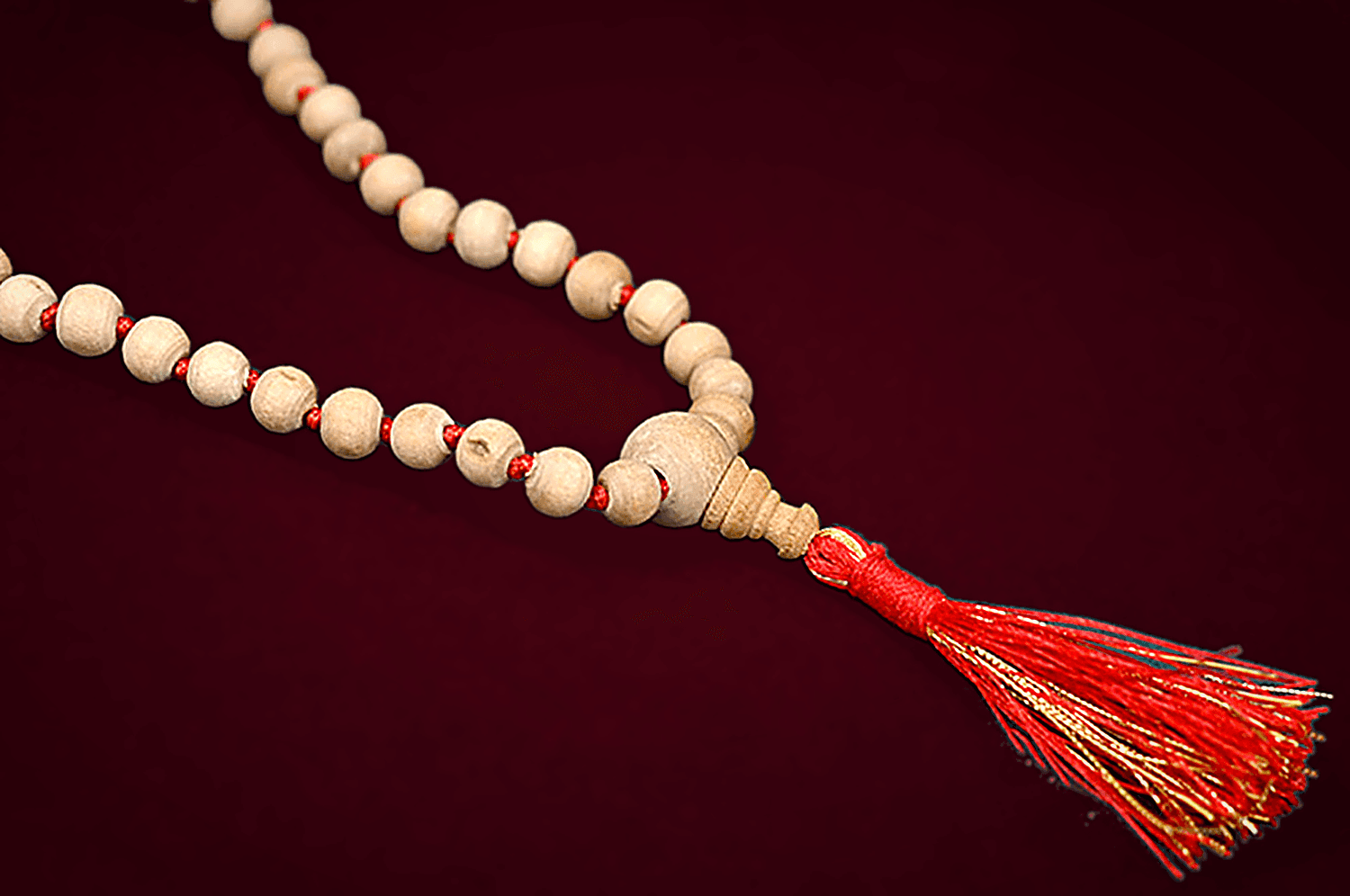 Tulsi Mala with Radha Krishna Pendant
