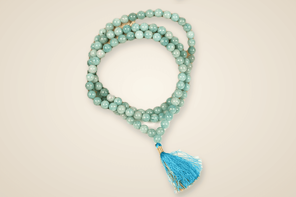 Amazonite Round Mala