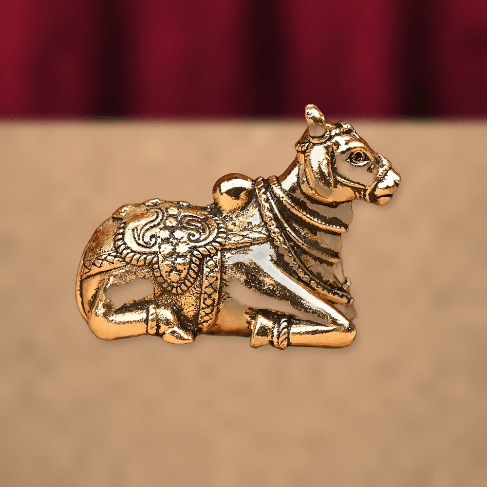 Nandi Shiva Vahan Ashtadhatu Idol