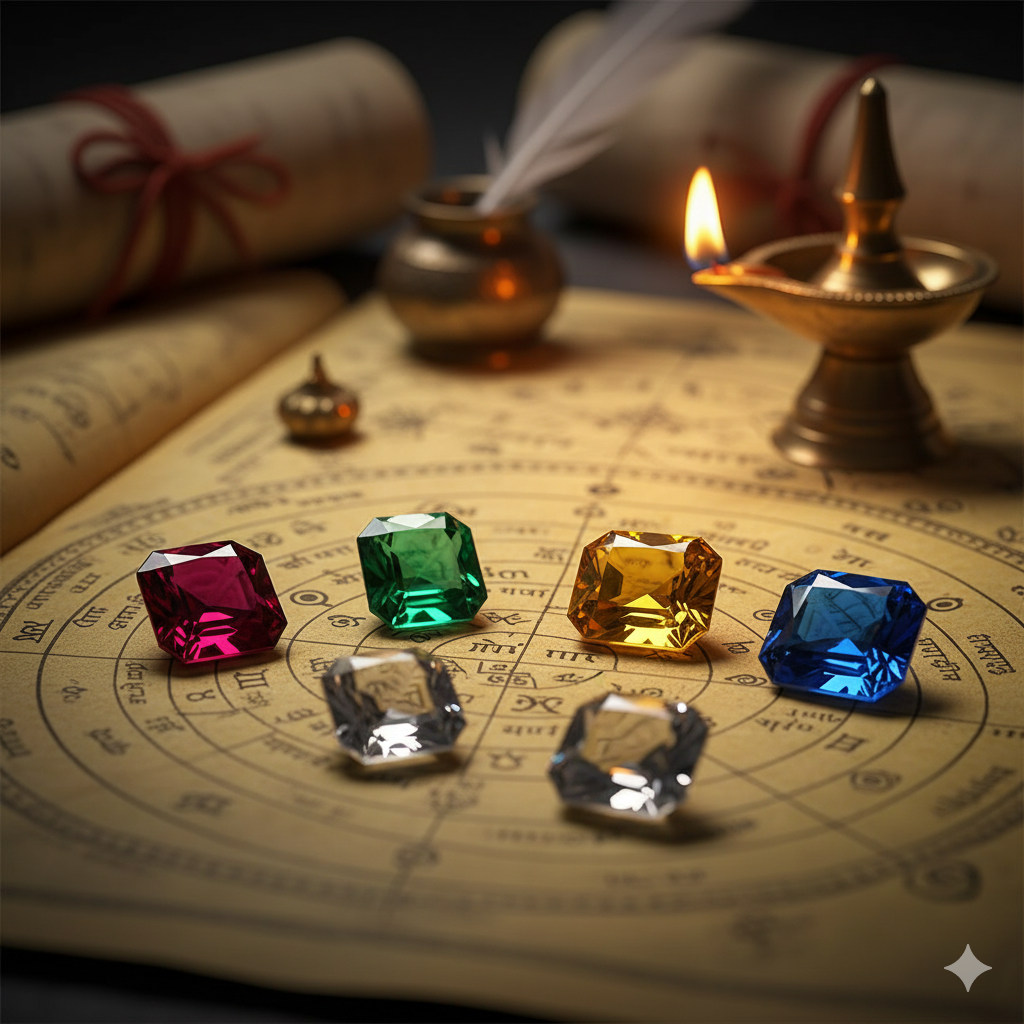 Gemstones in Vedic Astrology